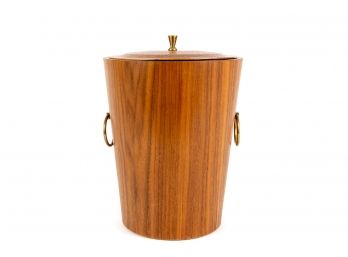Servex Rainbow Wood Products Vintage Teak Ice Bucket