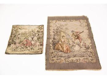 Two Antique French Tapestries
