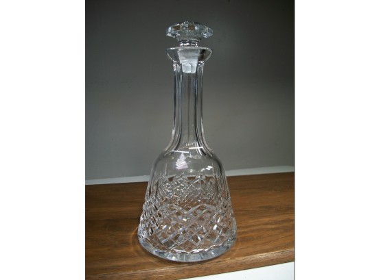 Beautiful WATERFORD Decanter Crystal  - No Damage - Very Nice Piece !