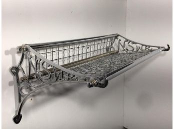 FANTASTIC 'NEW SOUTH WALES RAILROAD' PARCEL RACK / SHELF FROM TRAIN PULLMAN CAR - $330 RETAIL PRICE (3 OF 8)
