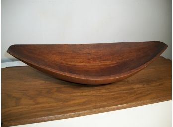 Early DANSK Designed By Jens Quistgaard 'Staved Teak' Wood Bowl MCM/ MId Century