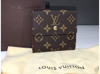 Louis Vuitton Wallet W/ Box & Dust Bag - 100% Authentic - FANTASTIC PIECE !