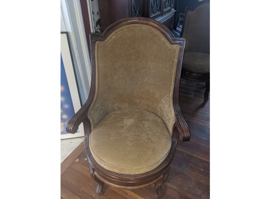 Pair Of Swivel Formal Chairs