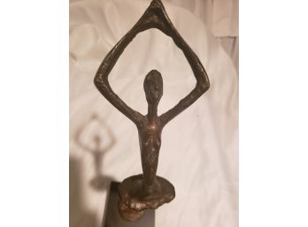 Beautiful Bronze Ballerina Figurine