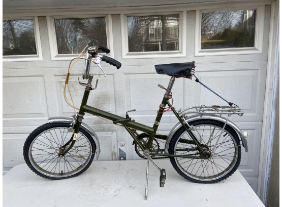 Vintage 1960's 'The Raleigh-Twenty' Folding Three Speed Bicycle #1