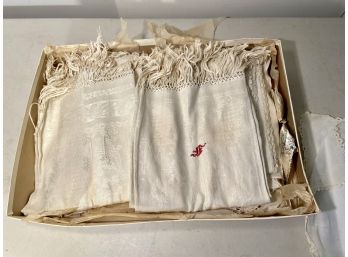 Box Of Lace Table Linens