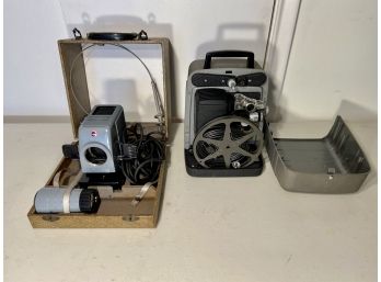 Bell And Howell Auto Load Film Projector And Kodak Kodaslide Slide Projector