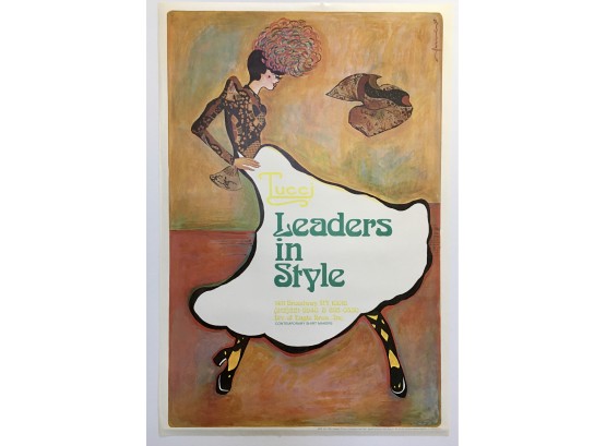 Avi Farin (1943 - Present) - Leaders In Style - Offset Lithograph Poster - 1979