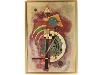 Wassily Kandinsky (1866 -1944) - Hommage A Grohmann - Large Framed Art Print