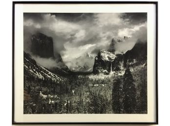 Ansel Adams (1902 - 1984) - Yosemite And The Range Of Light - Framed Print
