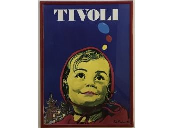 Peter Carlson (1955 - Present) - Tivoli - Exhibition Poster - Framed