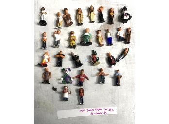 Vintage Lot Of 29 Little Mini Homies Figures  & Dog #2