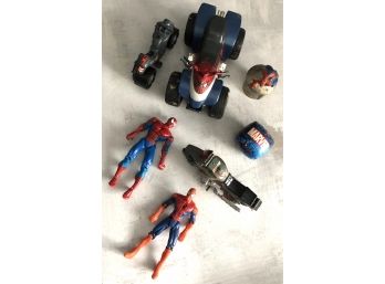 Spiderman Toy Lot