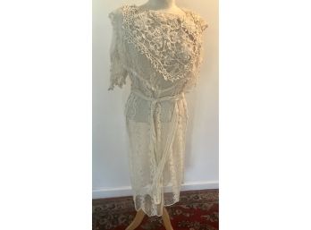 Beautiful Lims Crochet And Lace Dress