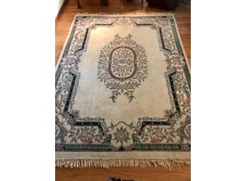 Good Quality Chinese Hook- IV Floral Accent Rug