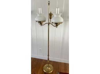 Vintage Brass Hobnob Lamp