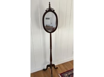 Unique Wooden Standing Floor Mirror