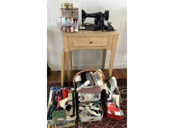 Spartan Sewing Machine And Accessories