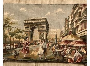 Paris Scene Tapestry