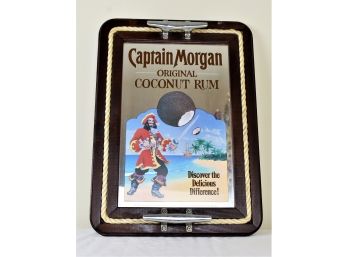 Captain Morgan Coconut Rum Bar Sign Mirror