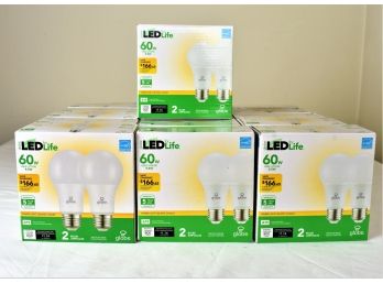 Bulk Globe Energy Saving 9.5 Watt (60 Watts) LED Bulbs (2-pack)