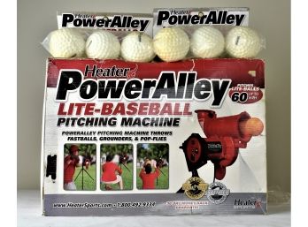 Heater PowerAlley Lite-Baseball Pitching Machine