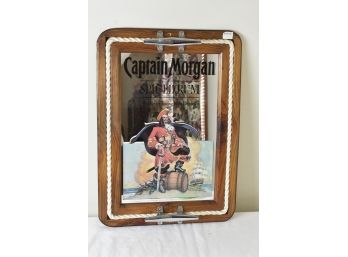 Captain Morgan Spiced Rum Bar Sign Mirror