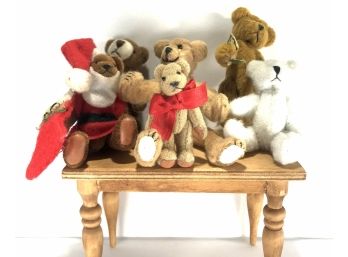 Vintage Steiff - Diminutive Articulating Bear Group (6)