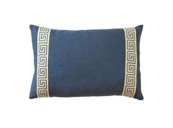 Insignia Blue Ox Bow Decor Pillow - Brand New (Retail $95)