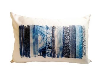 Blue Colorwave Ox Bow Decor Pillow - Brand New (Retail $95)