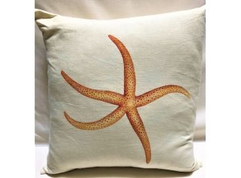 Starfish Ox Bow Decor PIllow - Brand New (Retail $125)