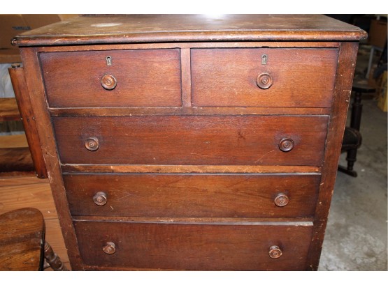 Antique Merriam Hall Co Dresser