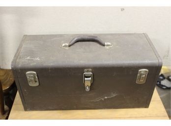 Vintage Kennedy 20' Tool Box & Assorted Hand Tools