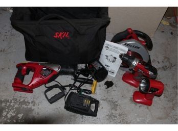 New SKIL 18V Power Tool Set W/Bag