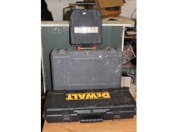 Assortment Of Empty Power Tools Case (there Are 4 Total One DeWalt Not In Photos)