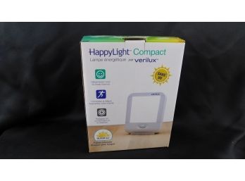 Brand New In Box Brookstone Compact 'Happy Light' Verilux Sun Lamp