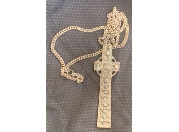 Vintage Cross On Chain 23.5 G