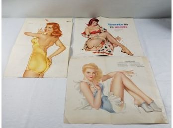 Vintage 1940's Varga Girls Pinups