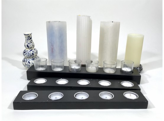 Votives And Tall Candles