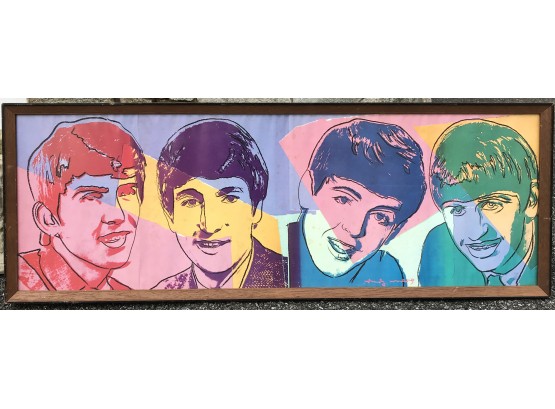 Beatles Framed Andy Warhol