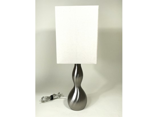 Silver Base Table Lamp