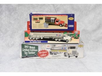 Collection Of Mobil Tankers And Truck