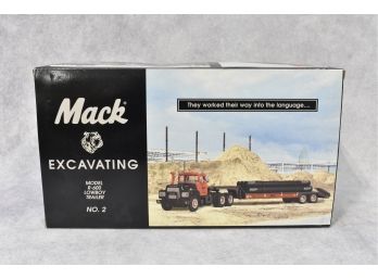Mack Excavating R-600 Lowboy Trailer No. 2