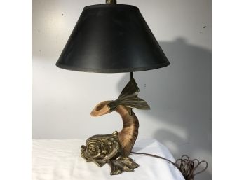 Fabulous 'Fish Lamp' By CHAPMAN Brass - Amazing Piece - HIGHEST QUALITY !