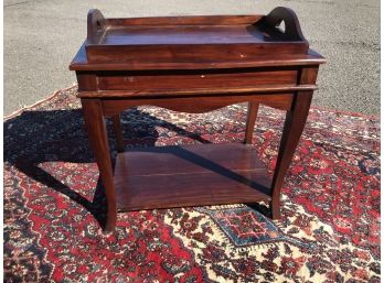 Nice Mahogany 'Tray Top' Table - Very Useful - Great Condition - VERY Functional