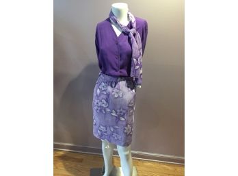 Sak's Fifth Avenue - Purple Outfit