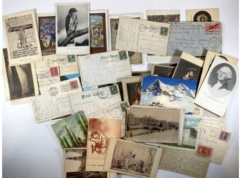 Large Collection Of Vintage And Antique Postcards - Foreign And Domestic