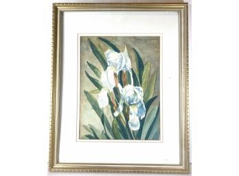 Original Watercolor - Iris