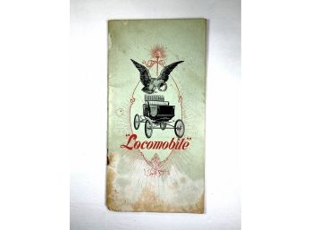 Circa 1900 - Rare -  Locomobile Dealer Pamphlet