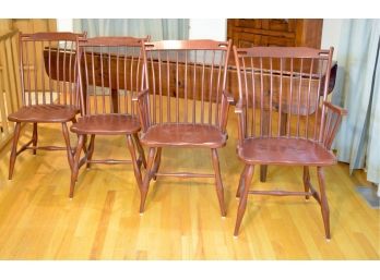Solid Cherry Windsor Chairs -